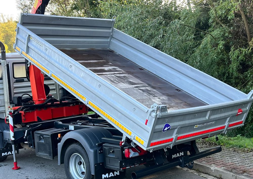 MAN MAN TGL 12-240 Kiper Wywrotka 4x2 Kran PALFINGER PK 12500 BARDZO DOBRY STAN — crédit-bail MAN MAN TGL 12-240 Kiper Wywrotka 4x2 Kran PALFINGER PK 12500 BARDZO DOBRY STAN: photos 18