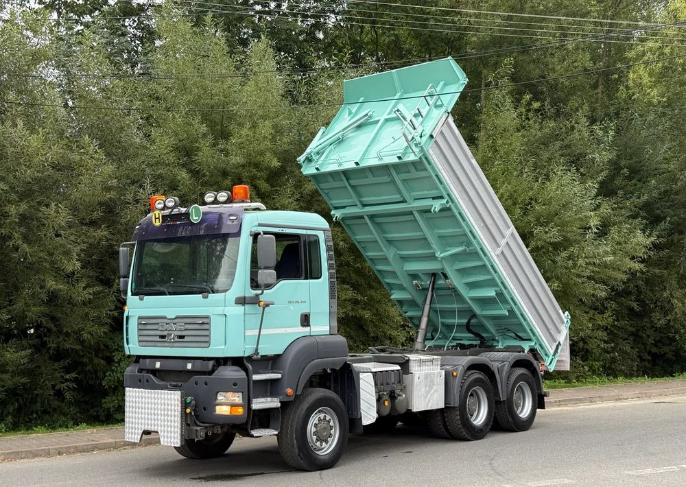 MAN * TGA 26.410 MAN * Kiper / Wywrotka * 6x6 * Sprowadzona * Bordmatik x2 * Bardzo Dobry Stan - Camion benne: photos 1 MAN * TGA 26.410 MAN * Kiper / Wywrotka * 6x6 * Sprowadzona * Bordmatik x2 * Bardzo Dobry Stan - Camion benne: photos 1
