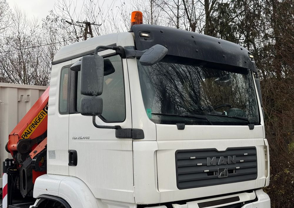 MAN * TGA 26-440 * 4x6 Hydrodrive * HDS Palfinger PK 20002 * Bardzo Dobry Stan - Camion plateau, Camion grue: photos 5 MAN * TGA 26-440 * 4x6 Hydrodrive * HDS Palfinger PK 20002 * Bardzo Dobry Stan - Camion plateau, Camion grue: photos 5