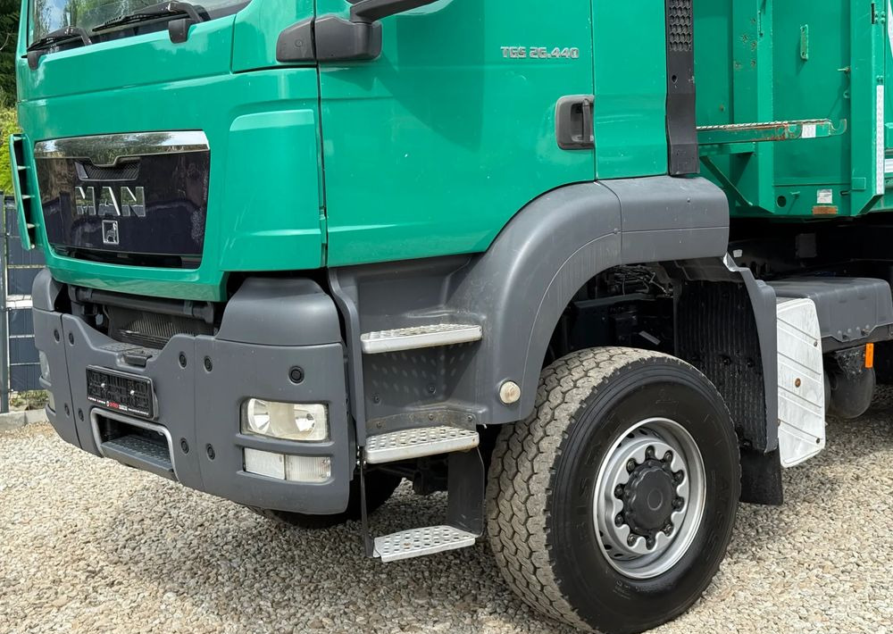 MAN * TGS 26.440 MAN * Kiper / Wywrotka * 6x6 * Sprowadzona * Tandem Kiper Zestaw * Bordmatik * Stan Perfekcyjny - Camion benne: photos 5 MAN * TGS 26.440 MAN * Kiper / Wywrotka * 6x6 * Sprowadzona * Tandem Kiper Zestaw * Bordmatik * Stan Perfekcyjny - Camion benne: photos 5