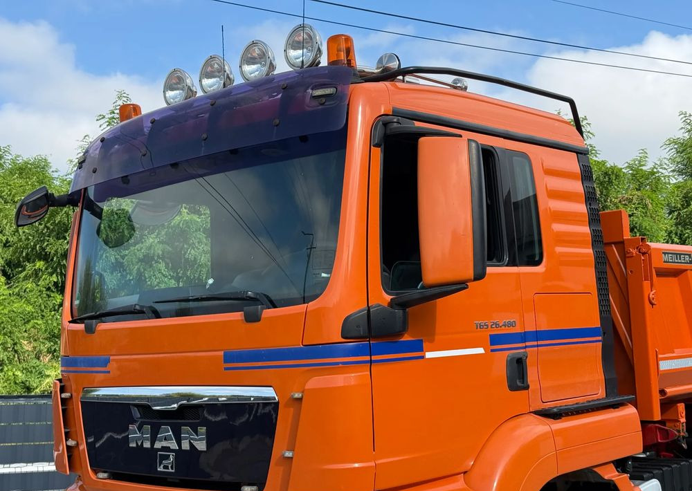 MAN * TGS 26.480 MAN * Kiper / Wywrotka * 6x4 * Sprowadzona * Bordmatik * Stan Perfekcyjny - Camion benne: photos 4 MAN * TGS 26.480 MAN * Kiper / Wywrotka * 6x4 * Sprowadzona * Bordmatik * Stan Perfekcyjny - Camion benne: photos 4