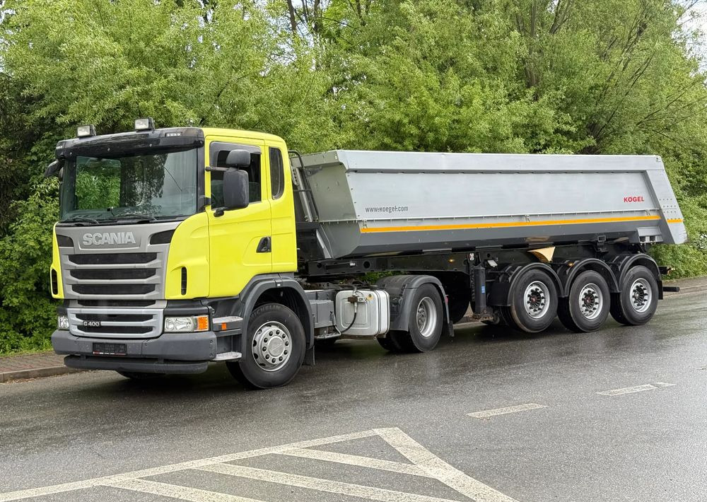 Scania * Zestaw * Scania G400 + Naczepa Kogel Kiper Wywrotka * Sprowadzony * Bardzo Dobry Stan * - Camion benne: photos 3 Scania * Zestaw * Scania G400 + Naczepa Kogel Kiper Wywrotka * Sprowadzony * Bardzo Dobry Stan * - Camion benne: photos 3