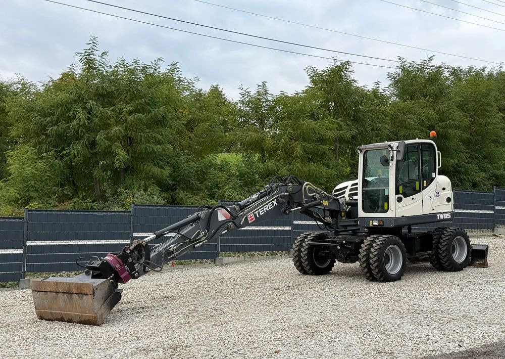 Pelle sur pneus Terex * Koparka Kołowa TEREX TW 85 * Sprowadzona * Rototilt *: photos 17