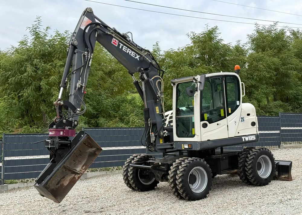 Pelle sur pneus Terex * Koparka Kołowa TEREX TW 85 * Sprowadzona * Rototilt *: photos 13