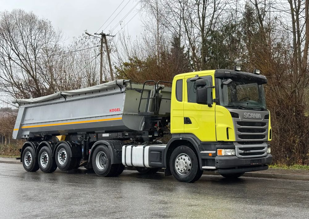 Scania * Zestaw * Scania G400 + Naczepa Kogel Kiper Wywrotka  * Sprowadzony * Bardzo Dobry Stan * - Tracteur routier, Semi-remorque benne: photos 2 Scania * Zestaw * Scania G400 + Naczepa Kogel Kiper Wywrotka  * Sprowadzony * Bardzo Dobry Stan * - Tracteur routier, Semi-remorque benne: photos 2