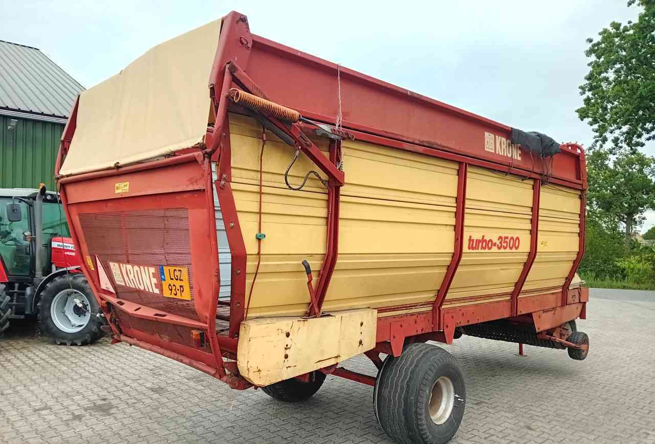 Krone Turbo 3500 enkelas - Autochargeuse: photos 4 Krone Turbo 3500 enkelas - Autochargeuse: photos 4