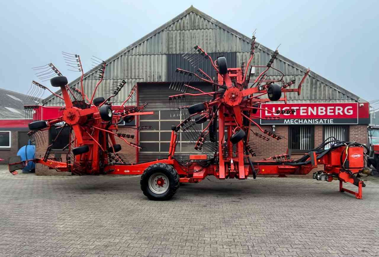 Kuhn GA 15021 4 elements hark, rotorhark, zwiller, rugger, weidebouwmachines - Faneuse: photos 1 Kuhn GA 15021 4 elements hark, rotorhark, zwiller, rugger, weidebouwmachines - Faneuse: photos 1