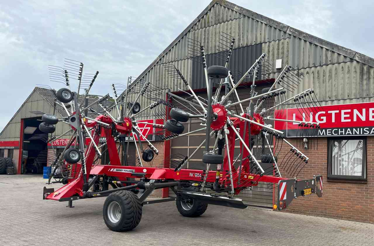 Massey Ferguson RK 1254 TRC-EC Hark 4-elements rake, rugger, zwiller Weidebouwmachines * verkocht/sold * - Faneuse: photos 3 Massey Ferguson RK 1254 TRC-EC Hark 4-elements rake, rugger, zwiller Weidebouwmachines * verkocht/sold * - Faneuse: photos 3