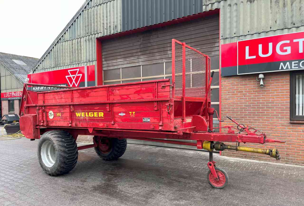 Welger LS 300 mestverspreider, mestwagen, meststrooier, vaste mest, mestverwerking - Epandeur à fumier: photos 2 Welger LS 300 mestverspreider, mestwagen, meststrooier, vaste mest, mestverwerking - Epandeur à fumier: photos 2
