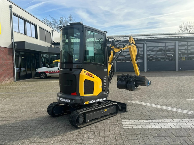 New Holland E20D 3-delige offset giek - Mini pelle: photos 3 New Holland E20D 3-delige offset giek - Mini pelle: photos 3