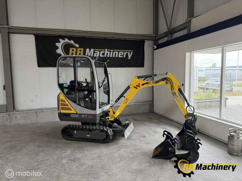 WackerNeuson ET16 Weinig uren!!! Z.G.A.N. - Pelle: photos 2 WackerNeuson ET16 Weinig uren!!! Z.G.A.N. - Pelle: photos 2