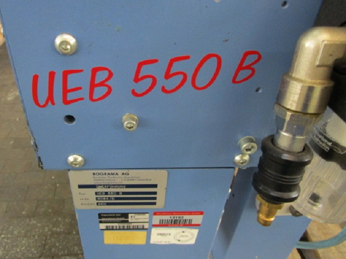 ÜBERFÜHRUNG BOGRAMA UEB 550B - Machine d'impression: photos 3 ÜBERFÜHRUNG BOGRAMA UEB 550B - Machine d'impression: photos 3