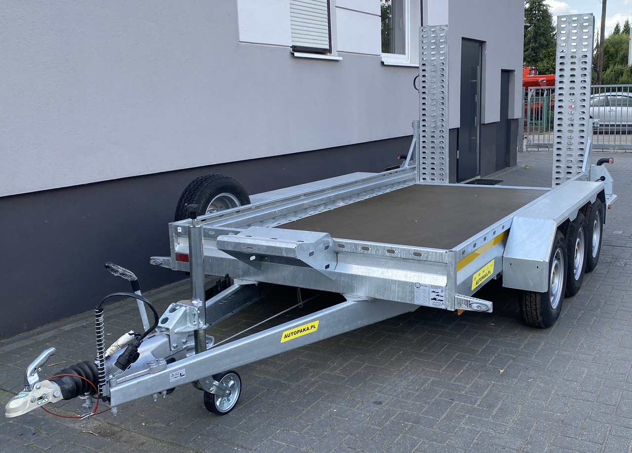 PRZYCZEPA LAWETA DO MINIKOPARKI KOPARKI 3 OSIE / MINI EXCAVATOR TRANSPORTER TRAILER 3 AXLES - Remorque porte engin: photos 5 PRZYCZEPA LAWETA DO MINIKOPARKI KOPARKI 3 OSIE / MINI EXCAVATOR TRANSPORTER TRAILER 3 AXLES - Remorque porte engin: photos 5