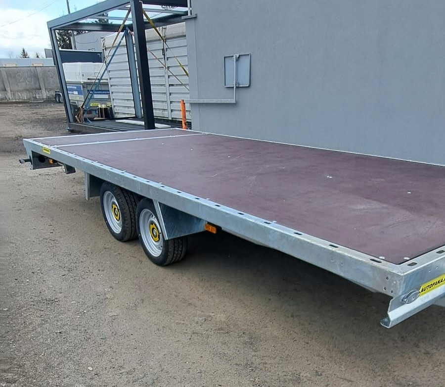 PRZYCZEPA PLATFORMOWA 5X2 WARK DMC 3500 / WARK PLATFORM TRAILER 5X2 DMC 3500 - Remorque plateau: photos 5 PRZYCZEPA PLATFORMOWA 5X2 WARK DMC 3500 / WARK PLATFORM TRAILER 5X2 DMC 3500 - Remorque plateau: photos 5