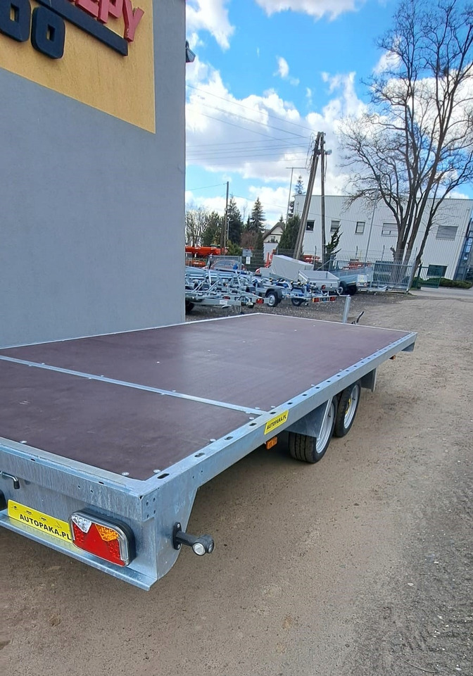 PRZYCZEPA PLATFORMOWA 5X2 WARK DMC 3500 / WARK PLATFORM TRAILER 5X2 DMC 3500 - Remorque plateau: photos 4 PRZYCZEPA PLATFORMOWA 5X2 WARK DMC 3500 / WARK PLATFORM TRAILER 5X2 DMC 3500 - Remorque plateau: photos 4
