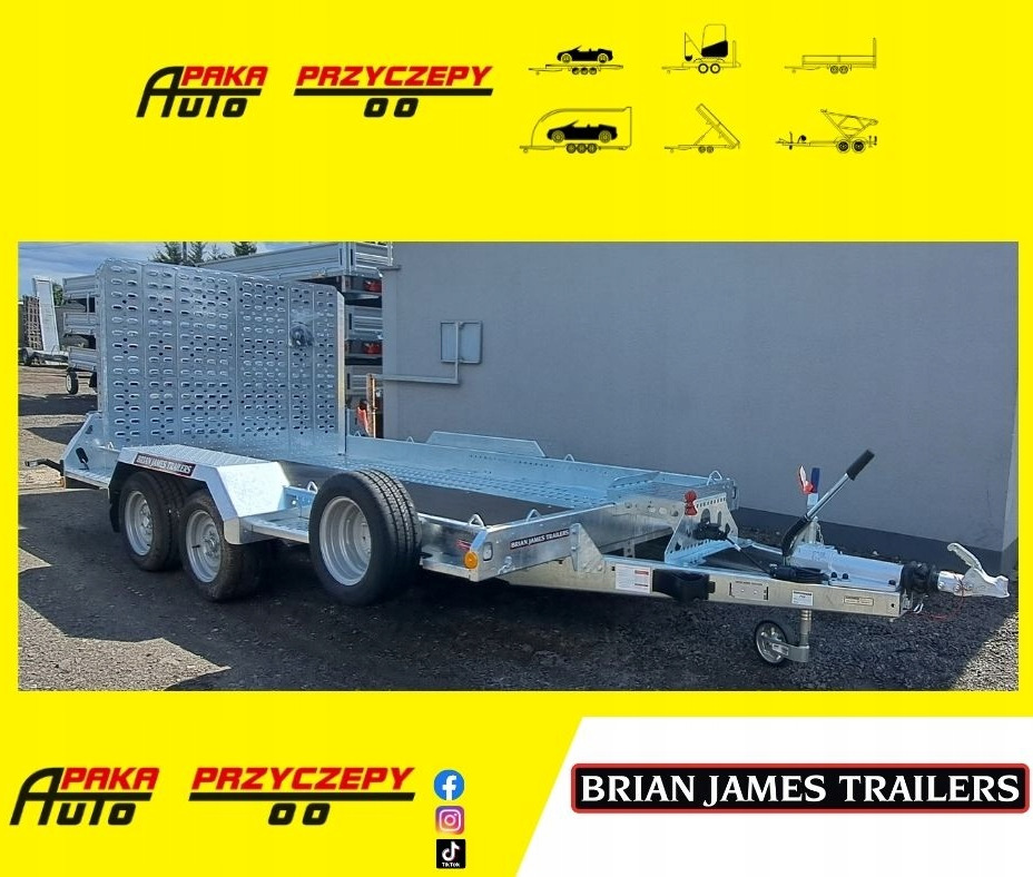 PRZYCZEPA Z RAMPĄ POD KOPARKĘ DO MINIKOPARKI 3500 / TRAILER WITH RAMPS FOR EXCAVATOR MINI EXCAVATOR 3500 - Remorque porte engin: photos 1 PRZYCZEPA Z RAMPĄ POD KOPARKĘ DO MINIKOPARKI 3500 / TRAILER WITH RAMPS FOR EXCAVATOR MINI EXCAVATOR 3500 - Remorque porte engin: photos 1