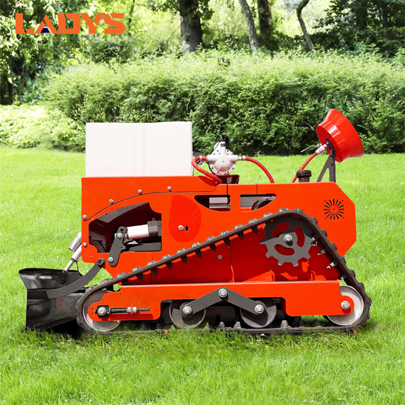 LADYS LD1000 Electric Remote Control Multi-Function Lawn Mower All-Terrain Agricultural Sprayers Pesticide Spraying Mower Gas Gasoline Track Crawler Lawn Mower - Faucheuse: photos 4 LADYS LD1000 Electric Remote Control Multi-Function Lawn Mower All-Terrain Agricultural Sprayers Pesticide Spraying Mower Gas Gasoline Track Crawler Lawn Mower - Faucheuse: photos 4