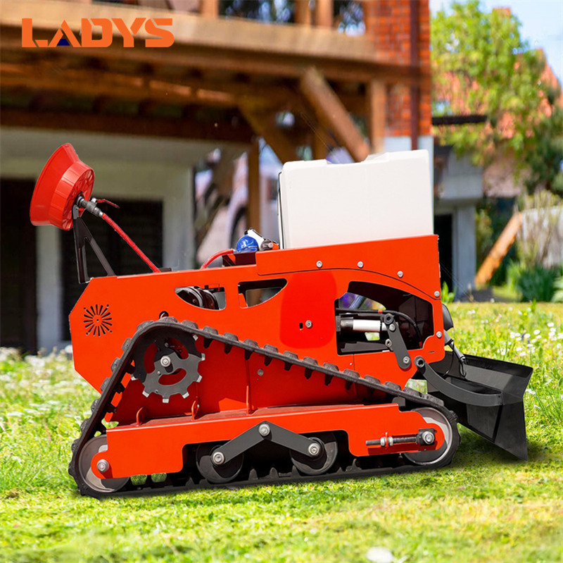 LADYS LD1000 Electric Remote Control Multi-Function Lawn Mower All-Terrain Agricultural Sprayers Pesticide Spraying Mower Gas Gasoline Track Crawler Lawn Mower - Faucheuse: photos 2 LADYS LD1000 Electric Remote Control Multi-Function Lawn Mower All-Terrain Agricultural Sprayers Pesticide Spraying Mower Gas Gasoline Track Crawler Lawn Mower - Faucheuse: photos 2