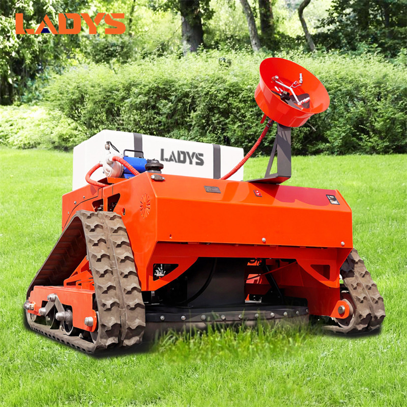LADYS LD1000 Electric Remote Control Multi-Function Lawn Mower All-Terrain Agricultural Sprayers Pesticide Spraying Mower Gas Gasoline Track Crawler Lawn Mower - Faucheuse: photos 1 LADYS LD1000 Electric Remote Control Multi-Function Lawn Mower All-Terrain Agricultural Sprayers Pesticide Spraying Mower Gas Gasoline Track Crawler Lawn Mower - Faucheuse: photos 1
