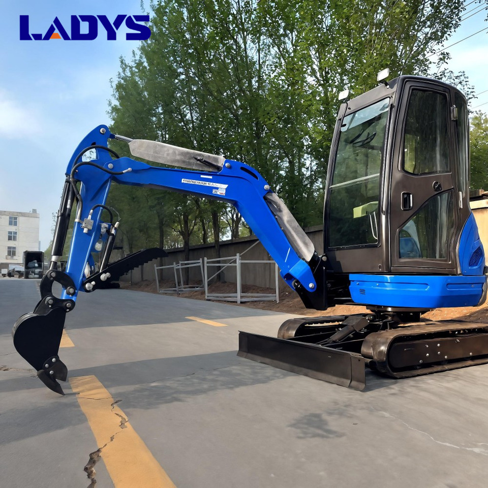 LADYS DY25U Mini Excavator Digger Miniexcavadora EPA Kubota Engine Mini Excavator For Sale With Mini Excavator Attachment Set - Pelle sur chenille: photos 4 LADYS DY25U Mini Excavator Digger Miniexcavadora EPA Kubota Engine Mini Excavator For Sale With Mini Excavator Attachment Set - Pelle sur chenille: photos 4
