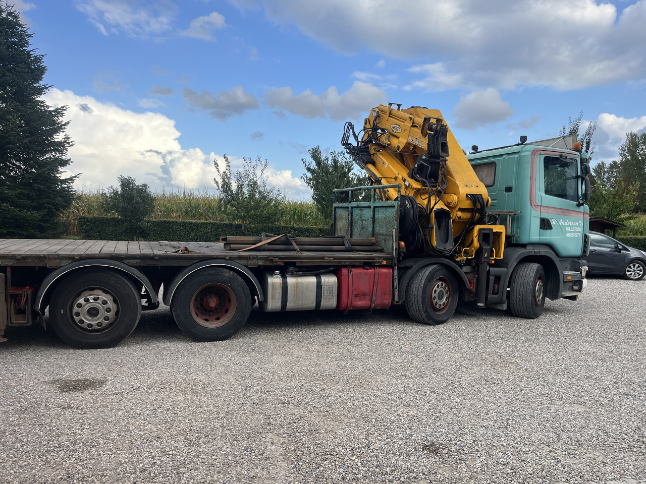 Scania G 124 - Camion grue: photos 5 Scania G 124 - Camion grue: photos 5