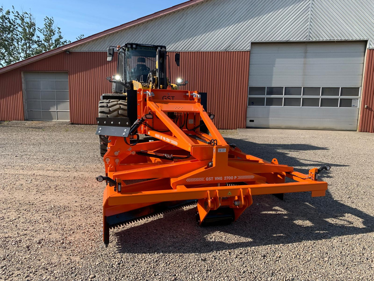 GST VHG 2700P Grader Attachment Wheel loader Grader gravel road - Niveleuse: photos 2 GST VHG 2700P Grader Attachment Wheel loader Grader gravel road - Niveleuse: photos 2