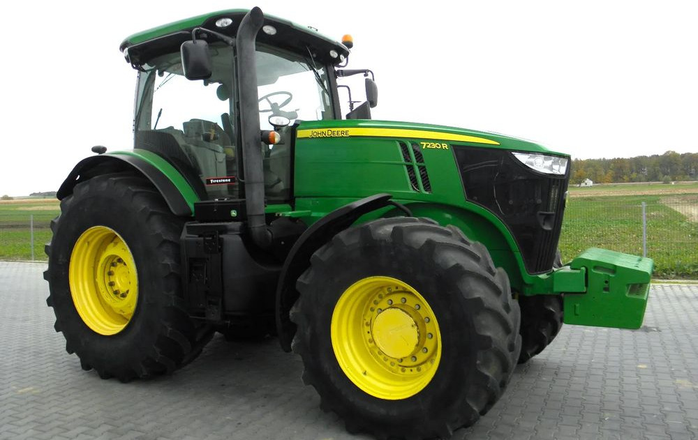 John Deere 7230 R 2012 Rok Nie Malowany, Skrzynia POWERQUAD, Stan Bardzo Dobry - Tracteur agricole: photos 1 John Deere 7230 R 2012 Rok Nie Malowany, Skrzynia POWERQUAD, Stan Bardzo Dobry - Tracteur agricole: photos 1