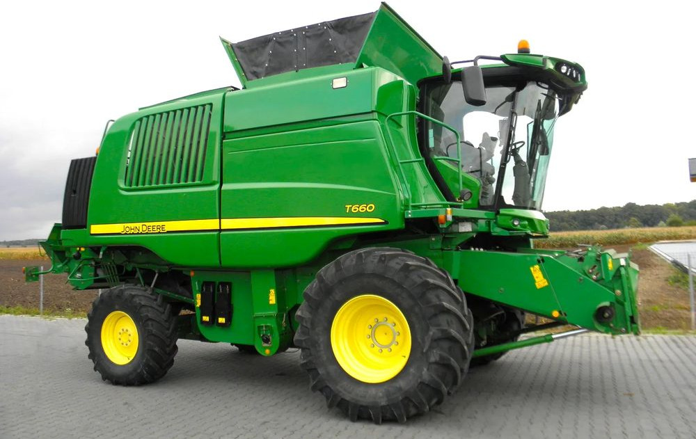 John Deere T660 2014 Rok, heder 7,6m, 2700 mtg na silniku, Najbogatsza Wersja, Nie Malowany, Stan Idealny - Moissonneuse-batteuse: photos 2 John Deere T660 2014 Rok, heder 7,6m, 2700 mtg na silniku, Najbogatsza Wersja, Nie Malowany, Stan Idealny - Moissonneuse-batteuse: photos 2