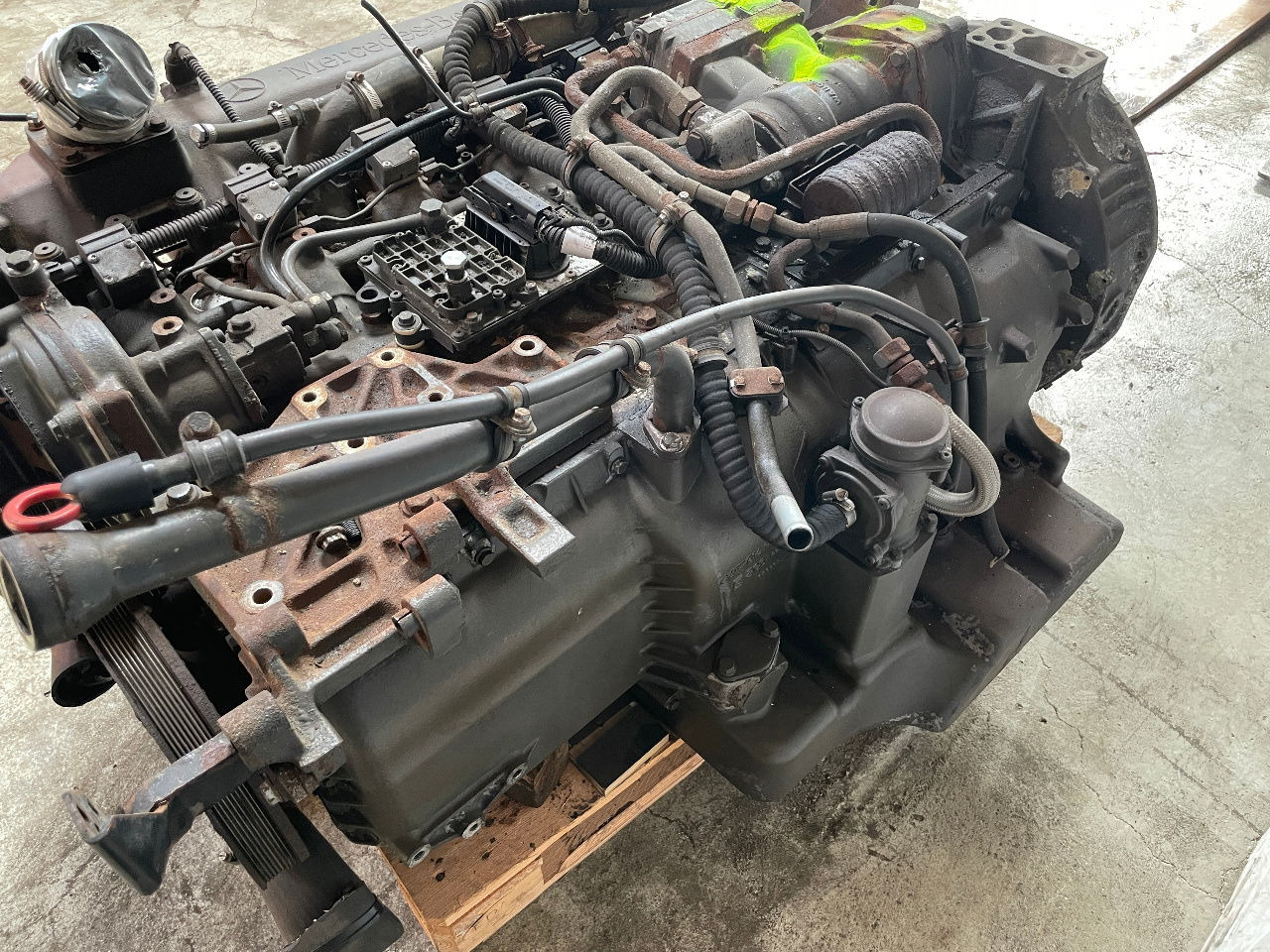 Mercedes-Benz Mercedes Motor OM 457 HLA Citaro OM457HLA 457942 Setra - Moteur pour Bus: photos 3 Mercedes-Benz Mercedes Motor OM 457 HLA Citaro OM457HLA 457942 Setra - Moteur pour Bus: photos 3
