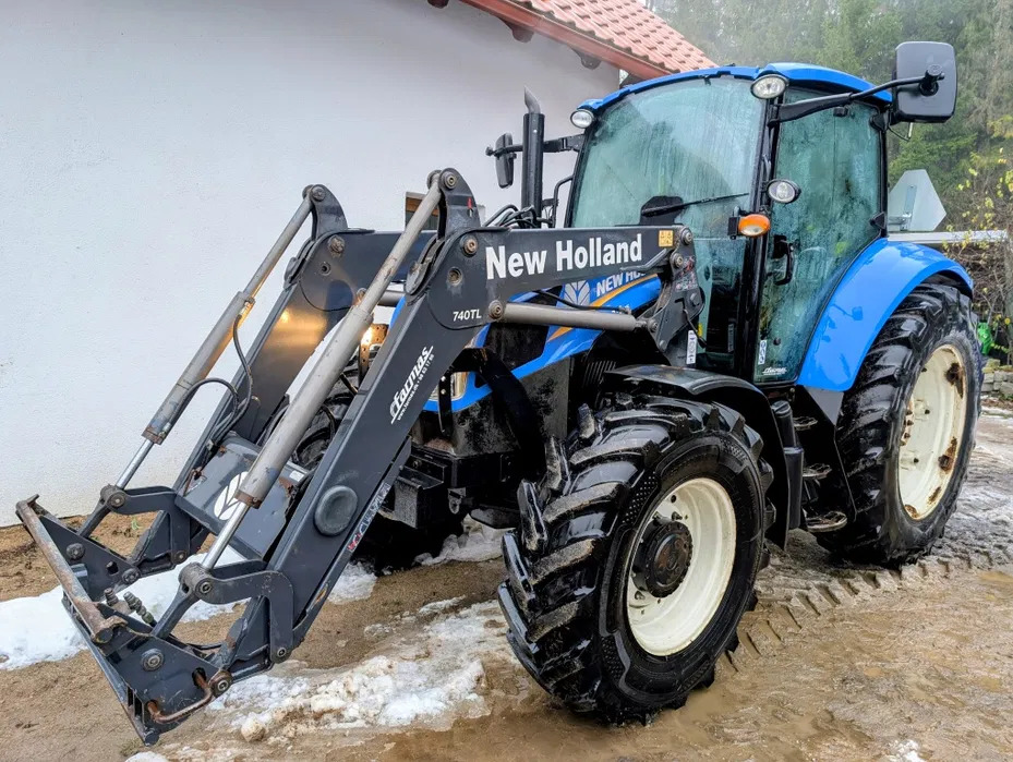 New Holland T5.115 - Tracteur agricole: photos 1 New Holland T5.115 - Tracteur agricole: photos 1