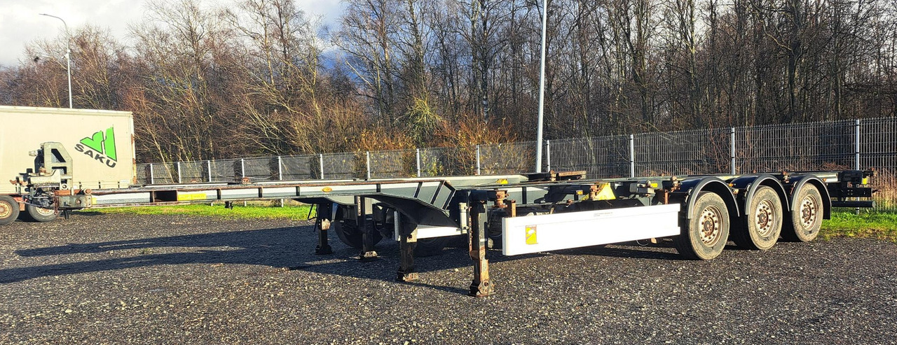 RENDERS EURO 922 - Semi-remorque porte-conteneur/ Caisse mobile: photos 2 RENDERS EURO 922 - Semi-remorque porte-conteneur/ Caisse mobile: photos 2