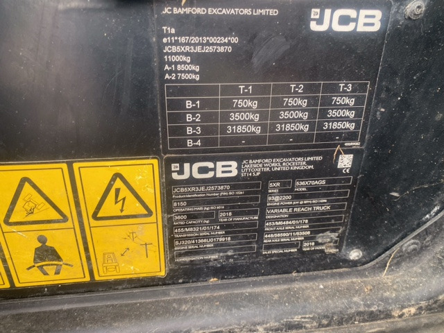 JCB 536-70 AGRISUPER — crédit-bail JCB 536-70 AGRISUPER: photos 8