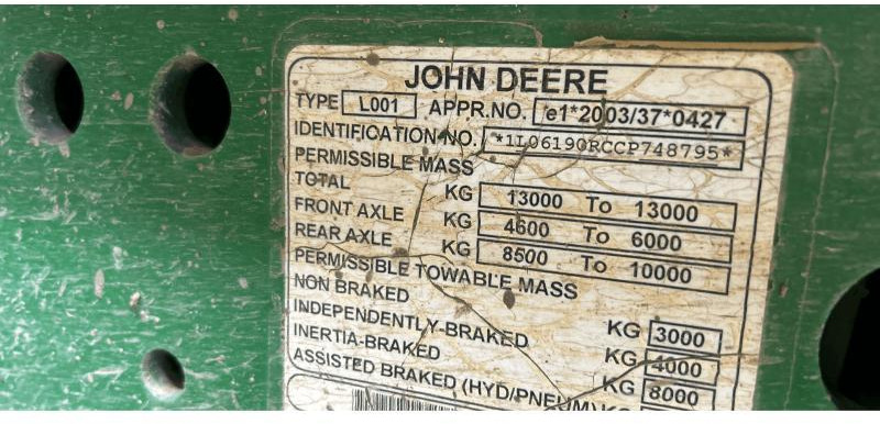 Faucheuse JOHN DEERE FCA1365: photos 7