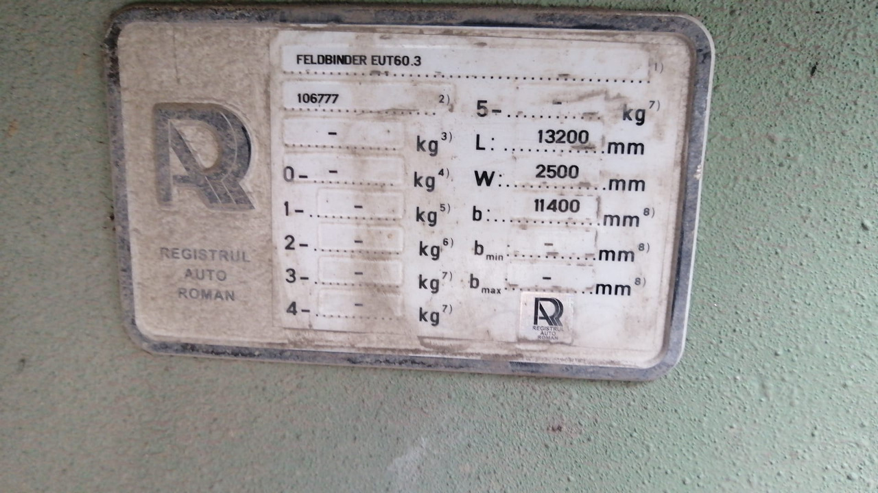FELDBINDER Tank/Silo 57,000 l 4 Compartments for Powders/Feed/Water//Liquid Fertilizer/etc. - Citerne pulvérulente: photos 4 FELDBINDER Tank/Silo 57,000 l 4 Compartments for Powders/Feed/Water//Liquid Fertilizer/etc. - Citerne pulvérulente: photos 4