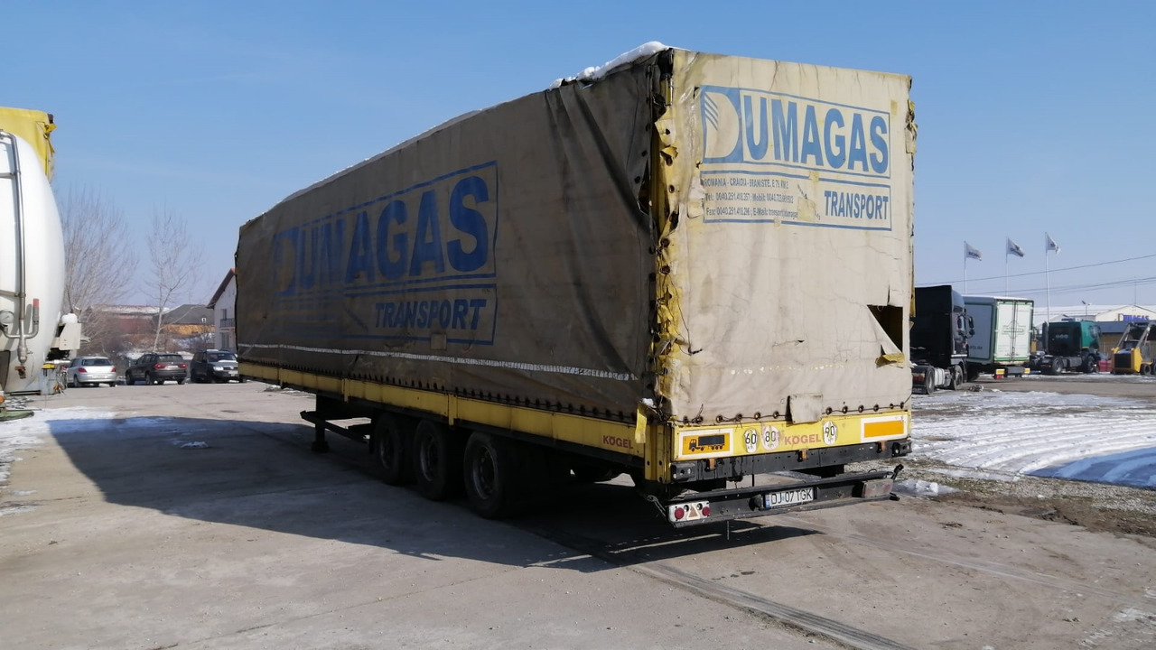 Kögel Tarpaulin with Shutters/Tarpaulin Mega - Semi-remorque rideaux coulissants: photos 1 Kögel Tarpaulin with Shutters/Tarpaulin Mega - Semi-remorque rideaux coulissants: photos 1