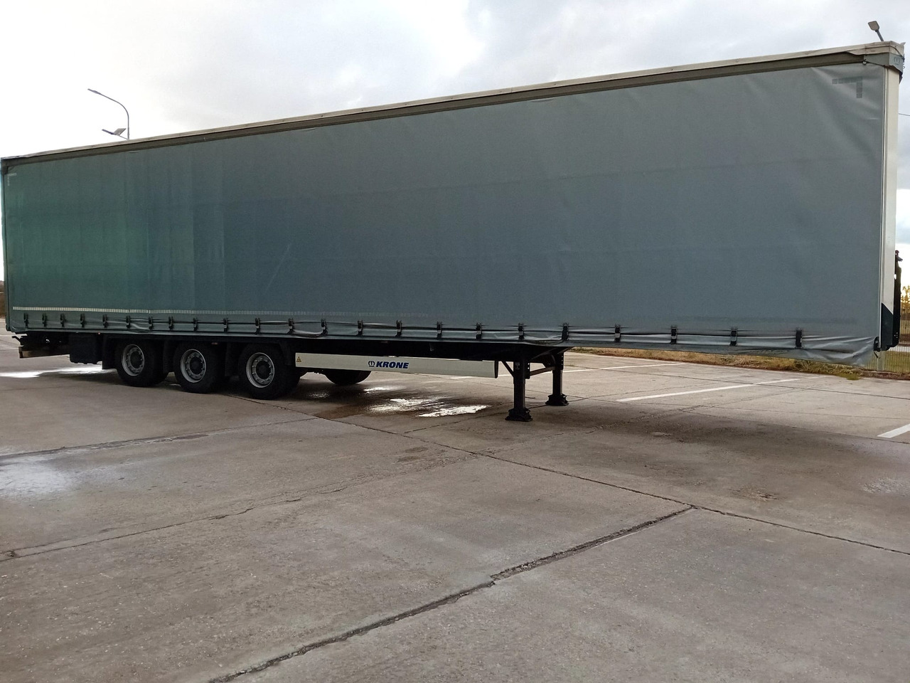 Krone Sliding Tarpaulin Semi-trailer Standard, TOP ! - Semi-remorque rideaux coulissants: photos 2 Krone Sliding Tarpaulin Semi-trailer Standard, TOP ! - Semi-remorque rideaux coulissants: photos 2