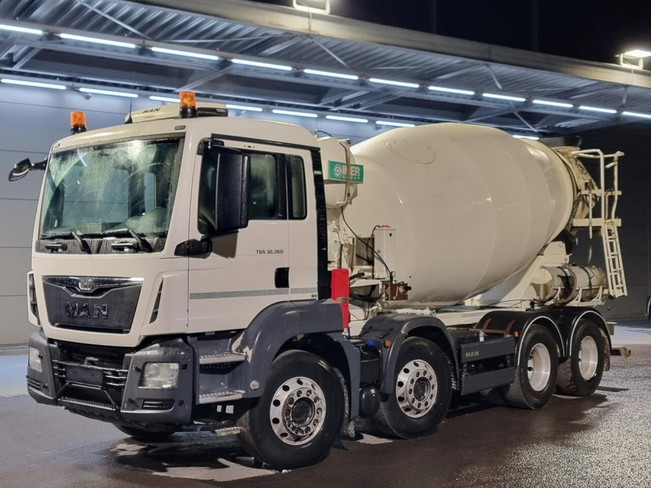 MAN TGS 32.360 8×4 Beton Mixer 9m3 - Camion malaxeur: photos 1 MAN TGS 32.360 8×4 Beton Mixer 9m3 - Camion malaxeur: photos 1