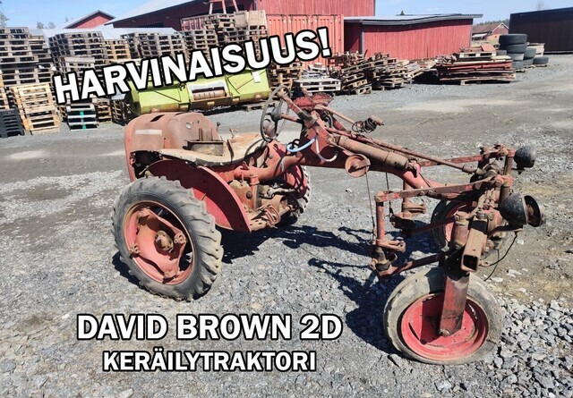 David Brown 2D TRAKTORI - HARVINAISUUS - Tracteur agricole: photos 1 David Brown 2D TRAKTORI - HARVINAISUUS - Tracteur agricole: photos 1