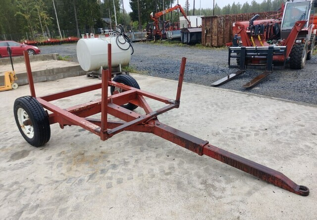 Rankakärry 1-akselinen - Remorque forestière: photos 4 Rankakärry 1-akselinen - Remorque forestière: photos 4