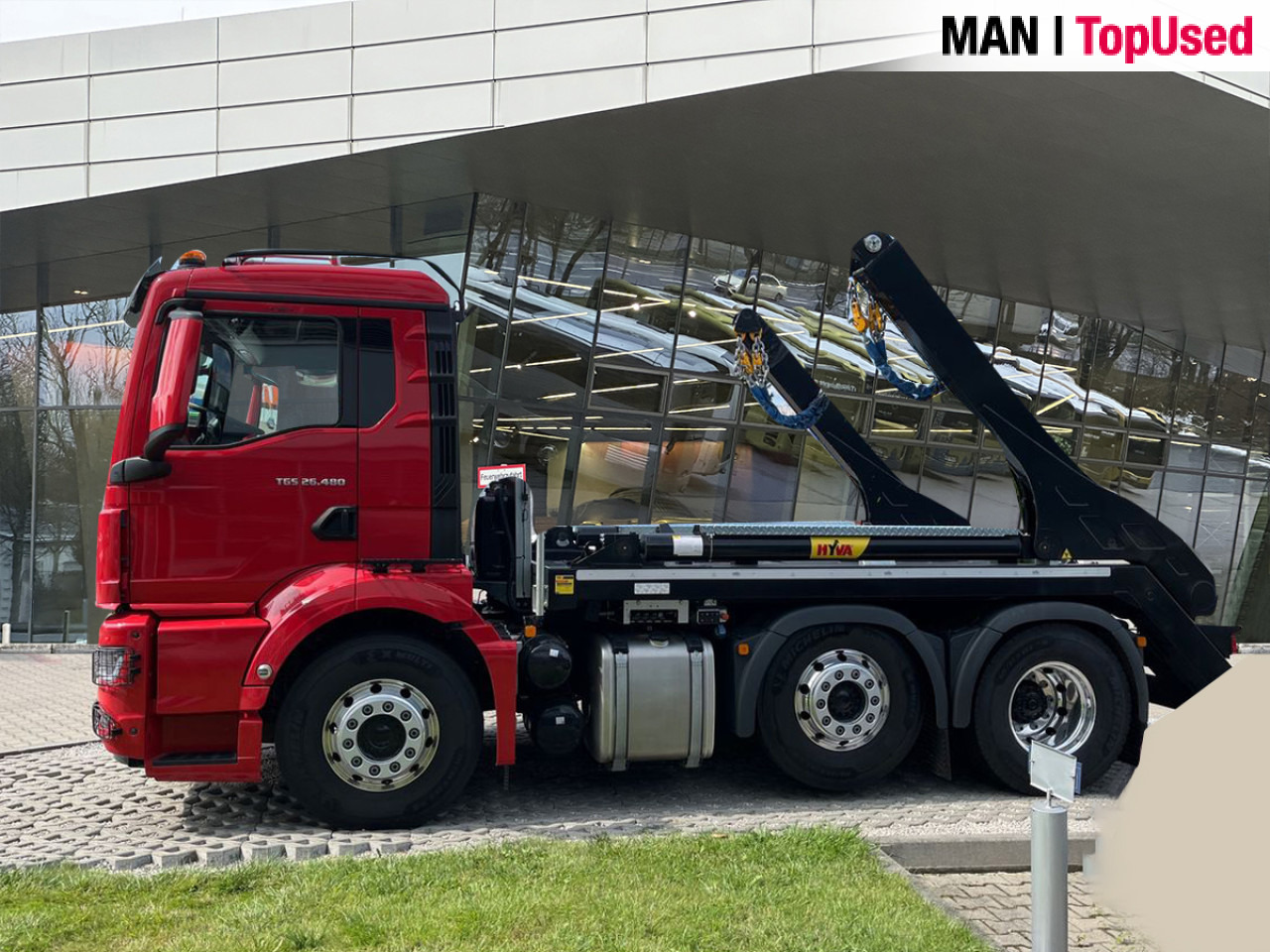 MAN TGS 26.480 6x2/4 BL CH - Camion benne: photos 2 MAN TGS 26.480 6x2/4 BL CH - Camion benne: photos 2