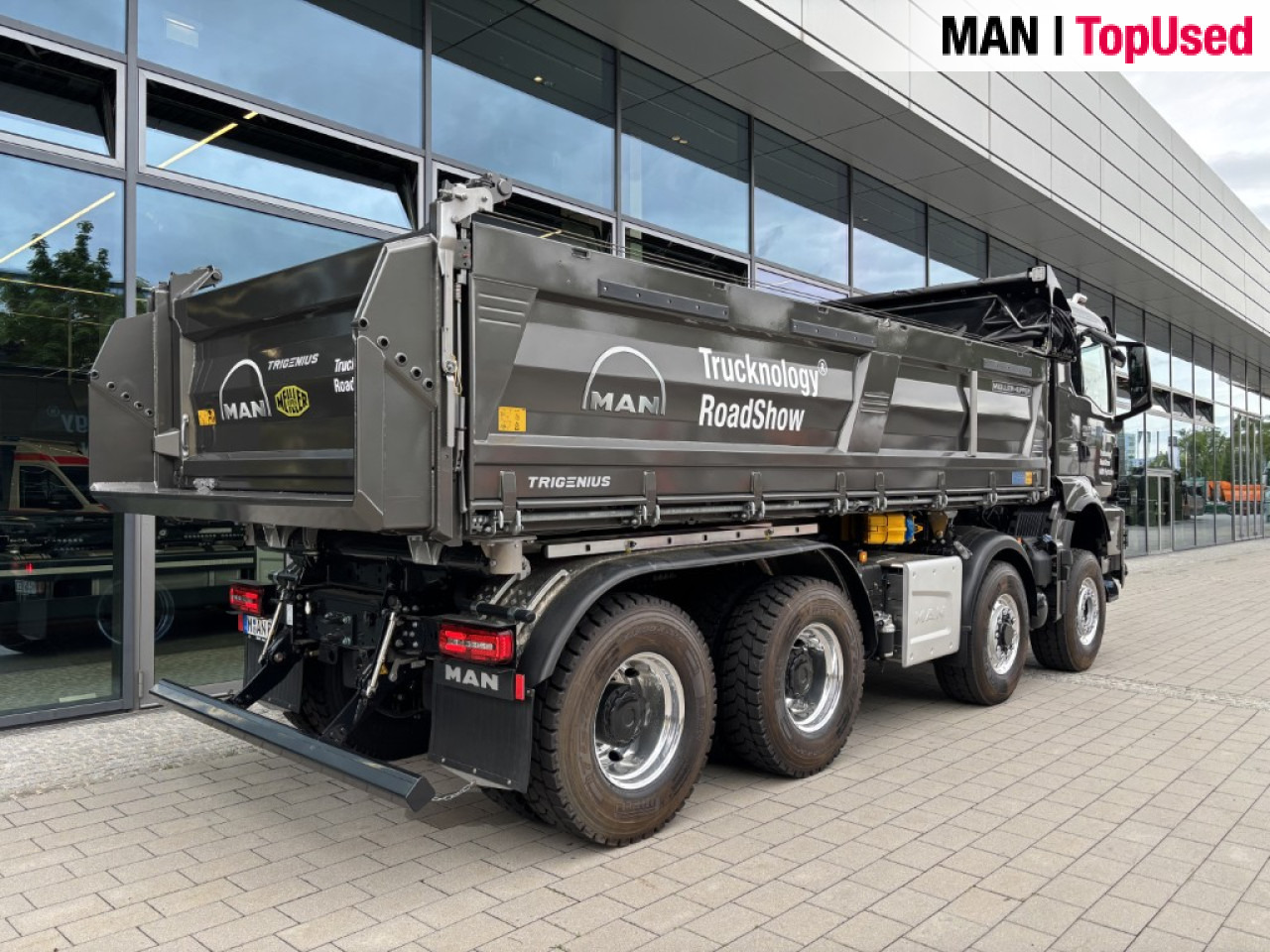 MAN TGS 35.540 8x4H BL CH MEILLER TRIGENIUS Pritarder - Camion benne: photos 5 MAN TGS 35.540 8x4H BL CH MEILLER TRIGENIUS Pritarder - Camion benne: photos 5