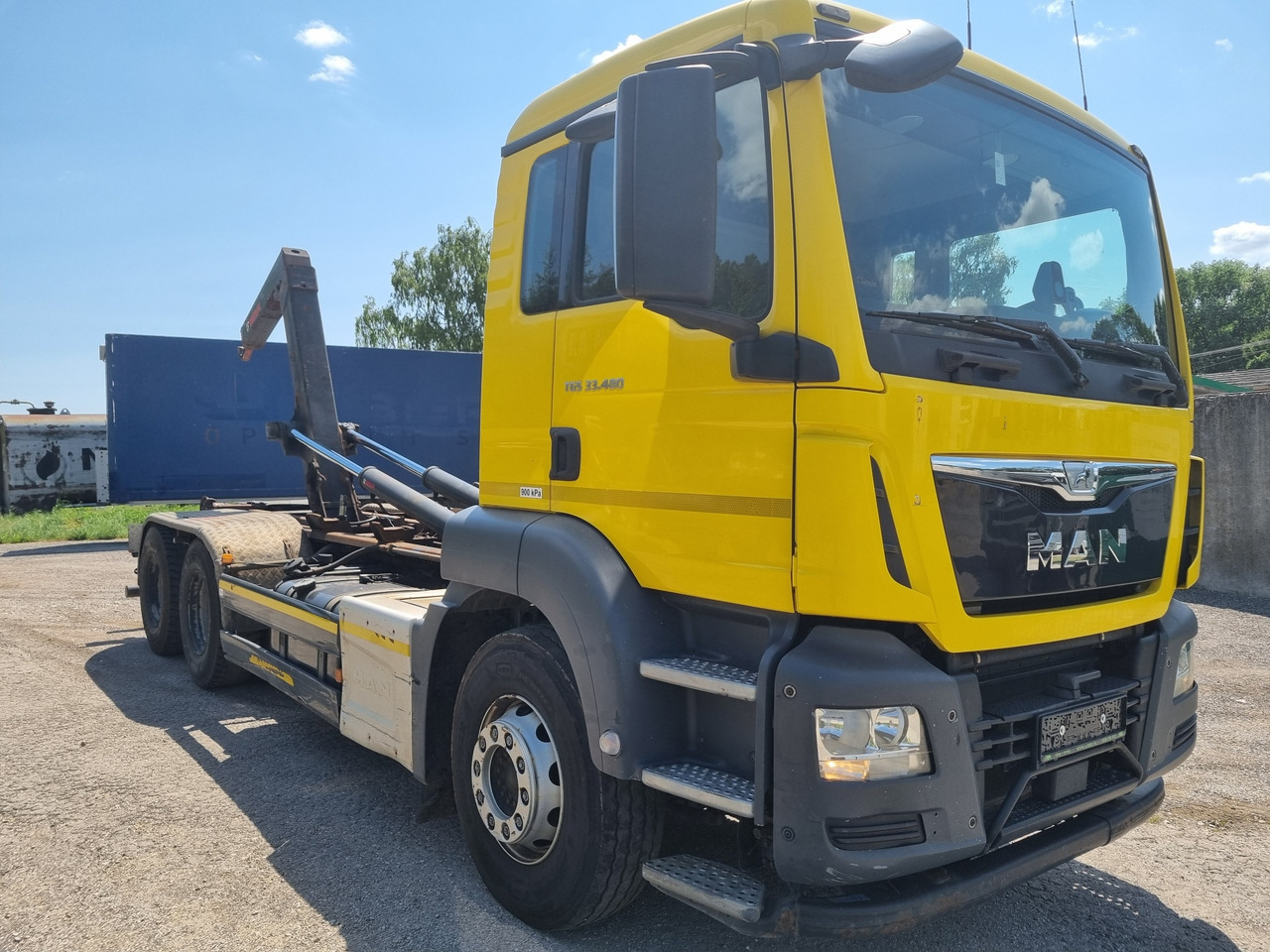 MAN TGS 33.480 6x4 ABROLLKIPPER HIAB Multilift 18 T - Camion ampliroll: photos 3 MAN TGS 33.480 6x4 ABROLLKIPPER HIAB Multilift 18 T - Camion ampliroll: photos 3