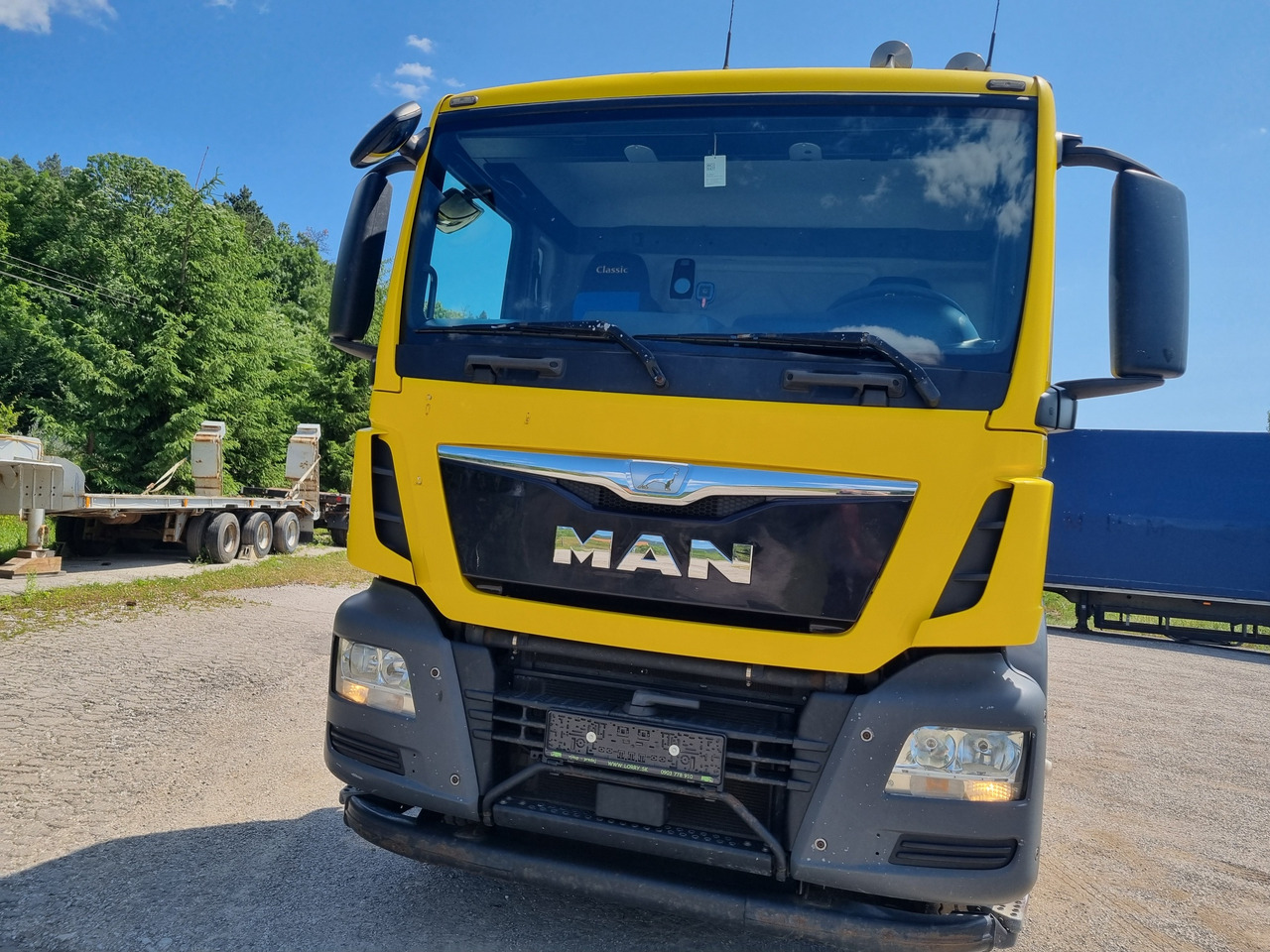 MAN TGS 33.480 6x4 ABROLLKIPPER HIAB Multilift 18 T - Camion ampliroll: photos 2 MAN TGS 33.480 6x4 ABROLLKIPPER HIAB Multilift 18 T - Camion ampliroll: photos 2