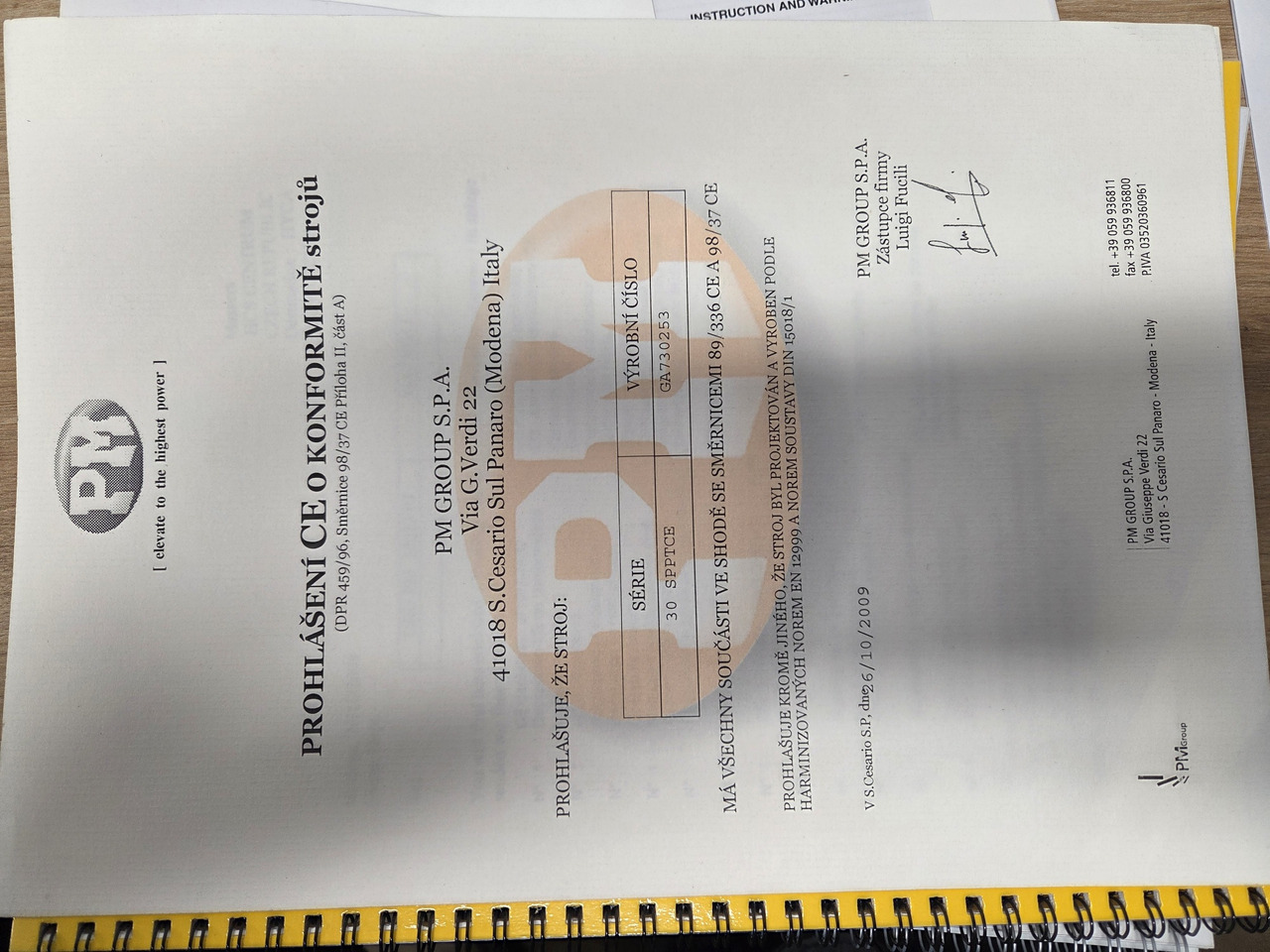 PM PM crane 30024 + cradio control - Grue auxiliaire: photos 4 PM PM crane 30024 + cradio control - Grue auxiliaire: photos 4