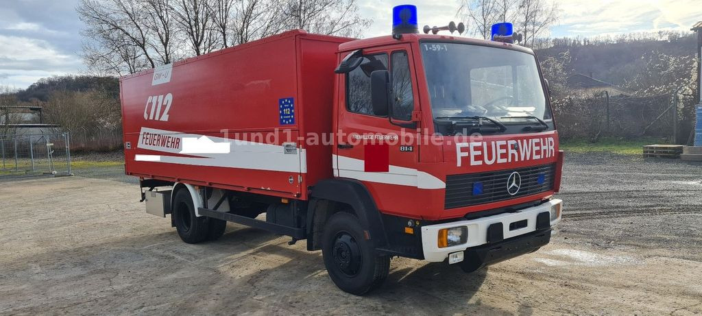 Mercedes-Benz 814 Feuerwehr GWG Edelstahl nur orig. 16.200km 814 Feuerwehr GWG Edelstahl nur orig. 16.200km - Camion de pompier: photos 4 Mercedes-Benz 814 Feuerwehr GWG Edelstahl nur orig. 16.200km 814 Feuerwehr GWG Edelstahl nur orig. 16.200km - Camion de pompier: photos 4