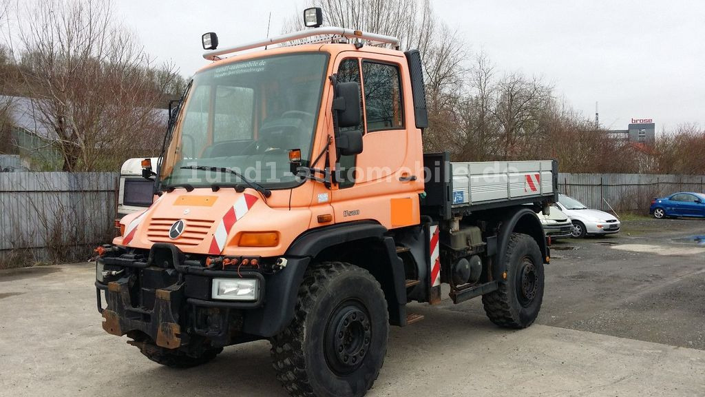 Mercedes - Benz Unimog U 500 Kommunal Kipper Kommunalhydraulik U 300 400 U 500 Kommunal Kipper Kommunalhydraulik U 300 400 - Camion benne: photos 1 Mercedes - Benz Unimog U 500 Kommunal Kipper Kommunalhydraulik U 300 400 U 500 Kommunal Kipper Kommunalhydraulik U 300 400 - Camion benne: photos 1