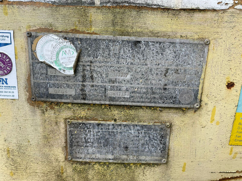 Grue à tour Liebherr 63K, 1991yom: photos 14 Grue à tour Liebherr 63K, 1991yom: photos 14