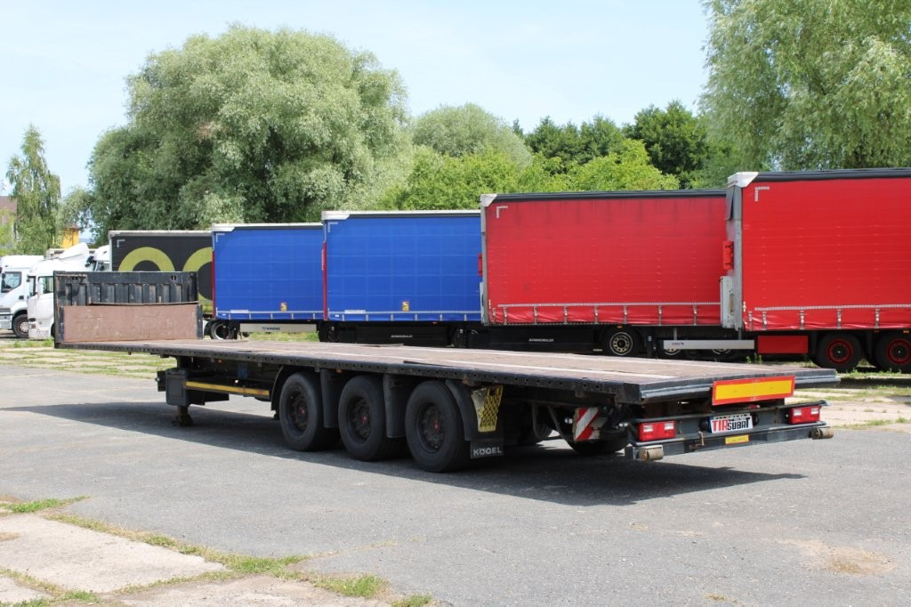 Kögel SN 24, S 24-1 - Semi-remorque plateau: photos 3 Kögel SN 24, S 24-1 - Semi-remorque plateau: photos 3