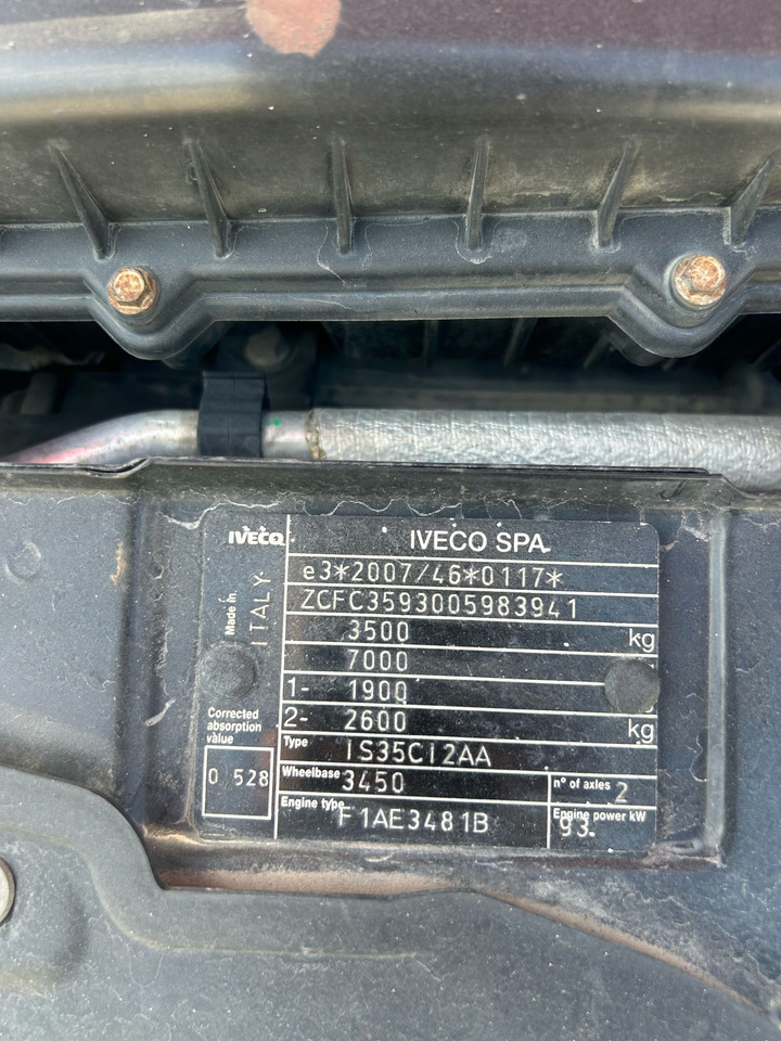 IVECO DAILY 35C13 - Utilitaire benne, Utilitaire double cabine: photos 2 IVECO DAILY 35C13 - Utilitaire benne, Utilitaire double cabine: photos 2
