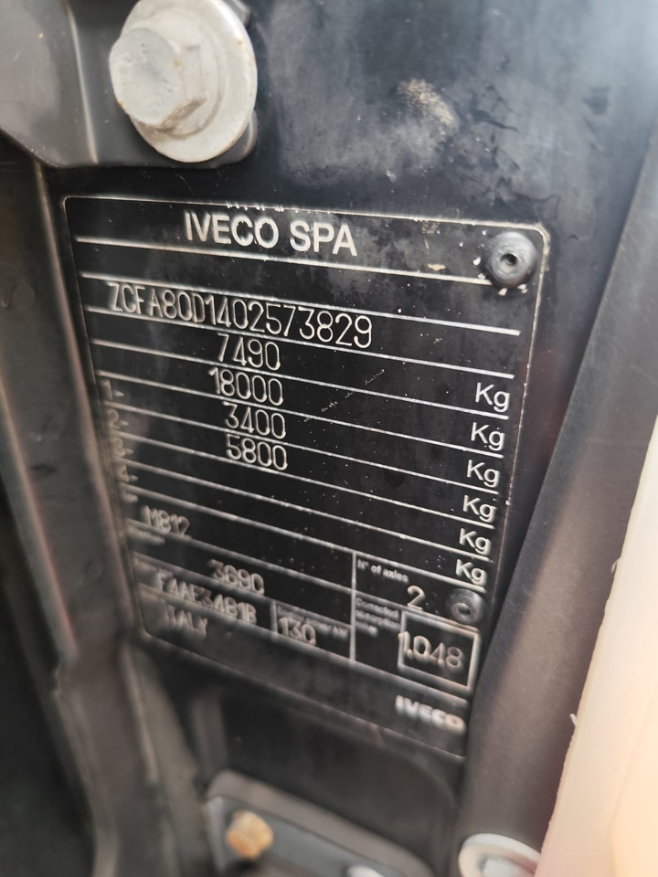 IVECO EUROCARGO 80E18 - Camion grue, Camion benne: photos 5 IVECO EUROCARGO 80E18 - Camion grue, Camion benne: photos 5